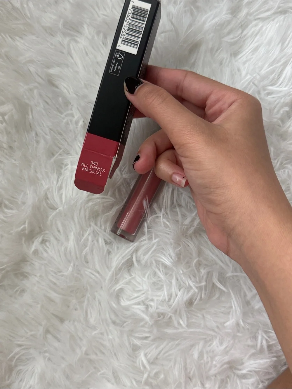 Mac Lipglass all thinks magical pink lip gloss
